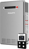 FOGATTI Natural Gas Tankless Water Heater Outdoor - Compact Instant