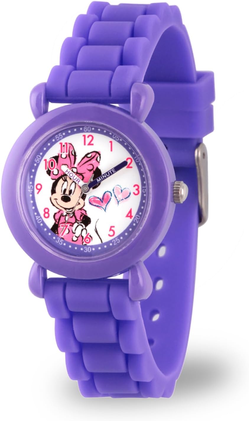 Minnie Mouse Quartz Purple Watch for Kids