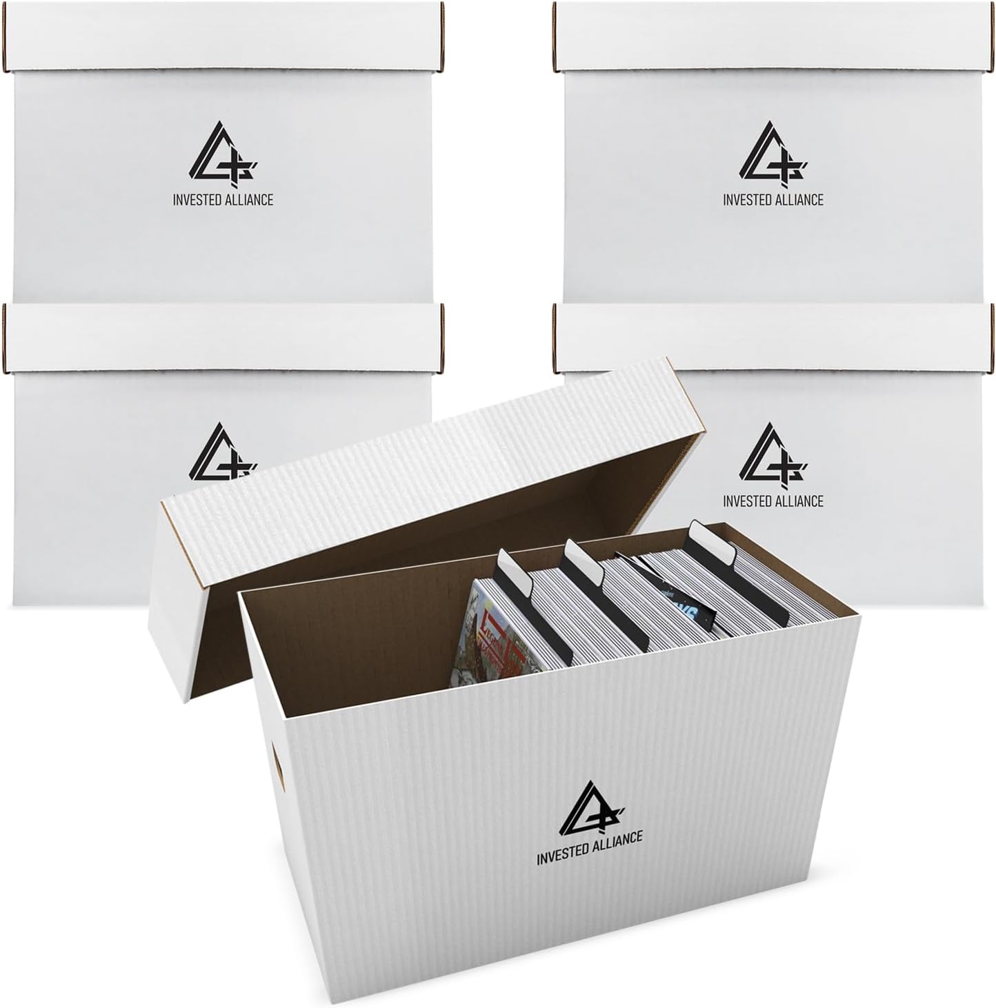 Premium Short Comic Book Storage Box for 150-175 Collectibles