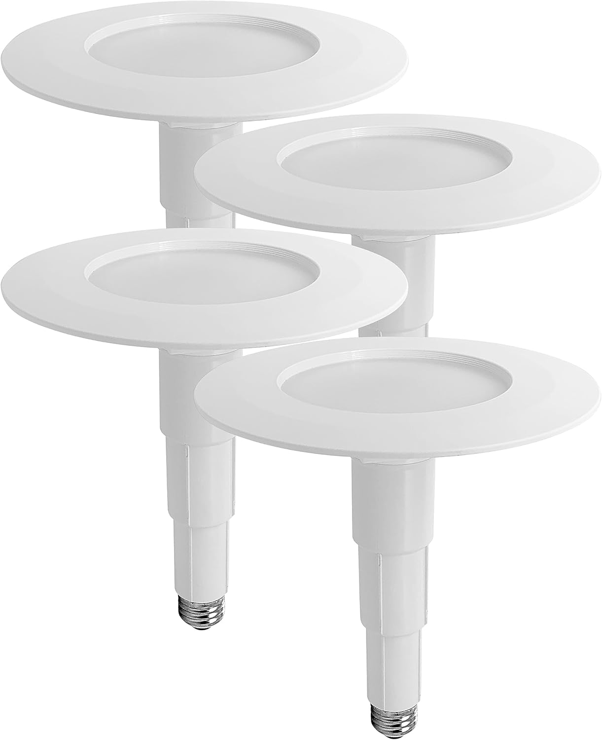 Soliseed 4 Pack 5/6 Inch LED Can Lights for Easy Installation
