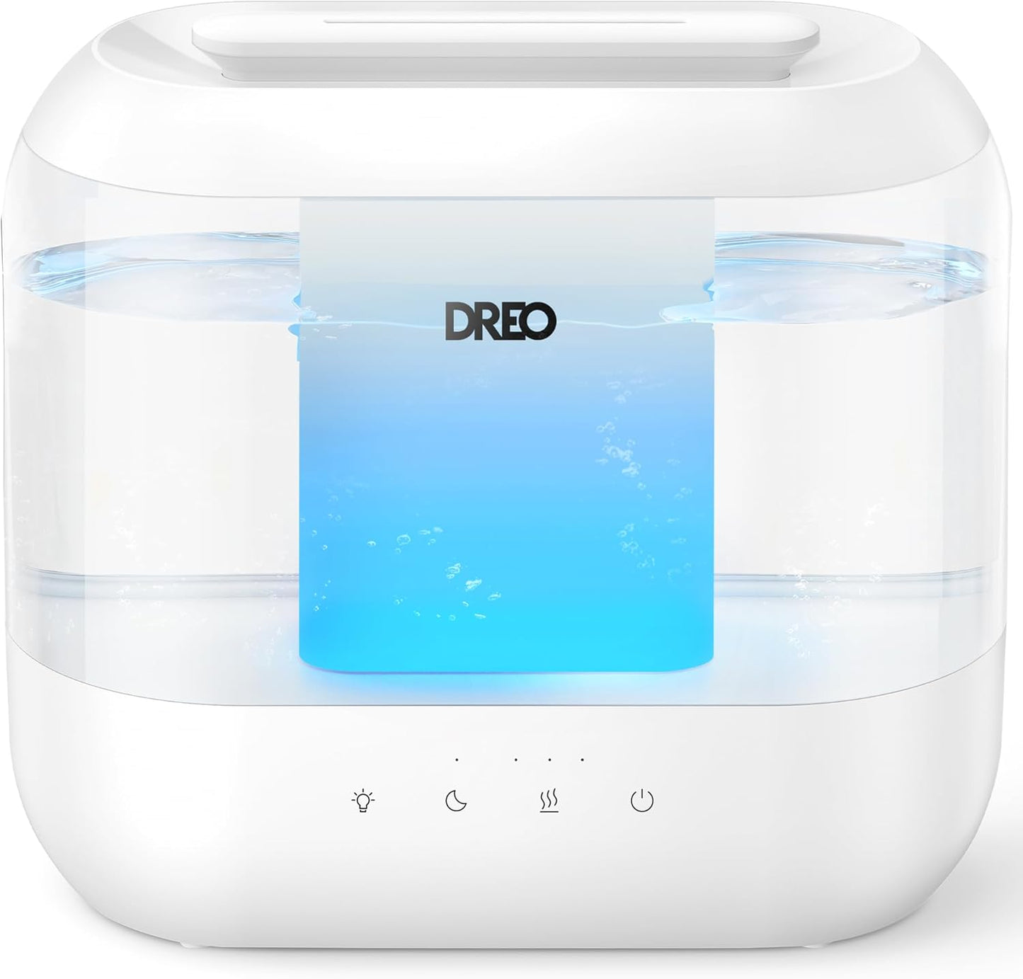 Dreo Top Fill 4L Cool Mist Humidifier: 32H Runtime