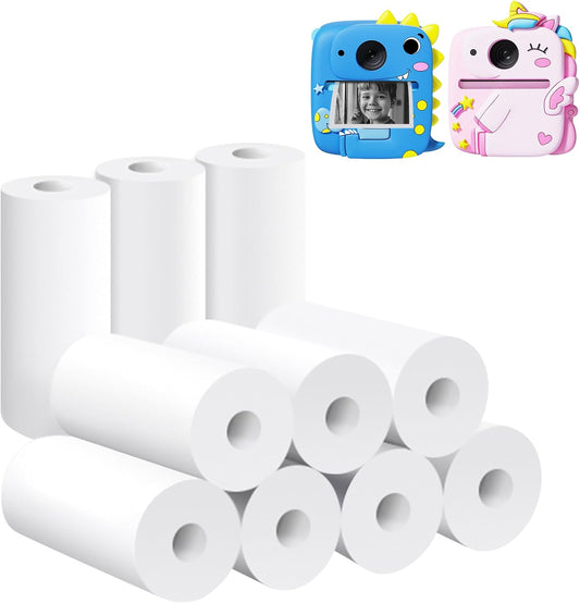 10 Rolls BPA-Free Thermal Paper for Kids Instant Camera