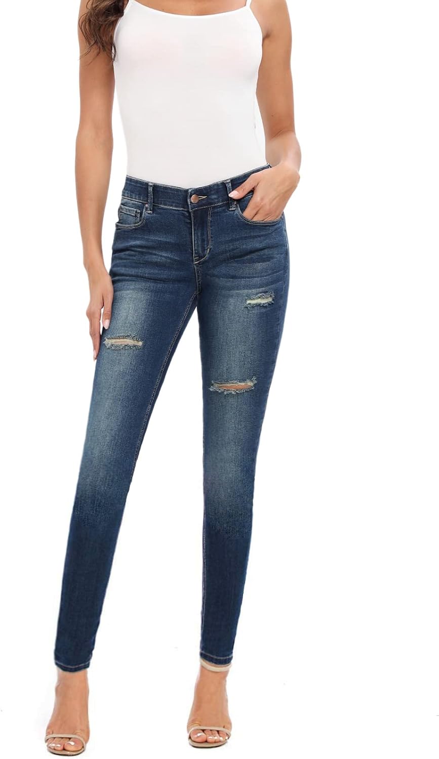MetHera Women's Le Mel Classic Stretch Skinny Shaping Jeans Review
