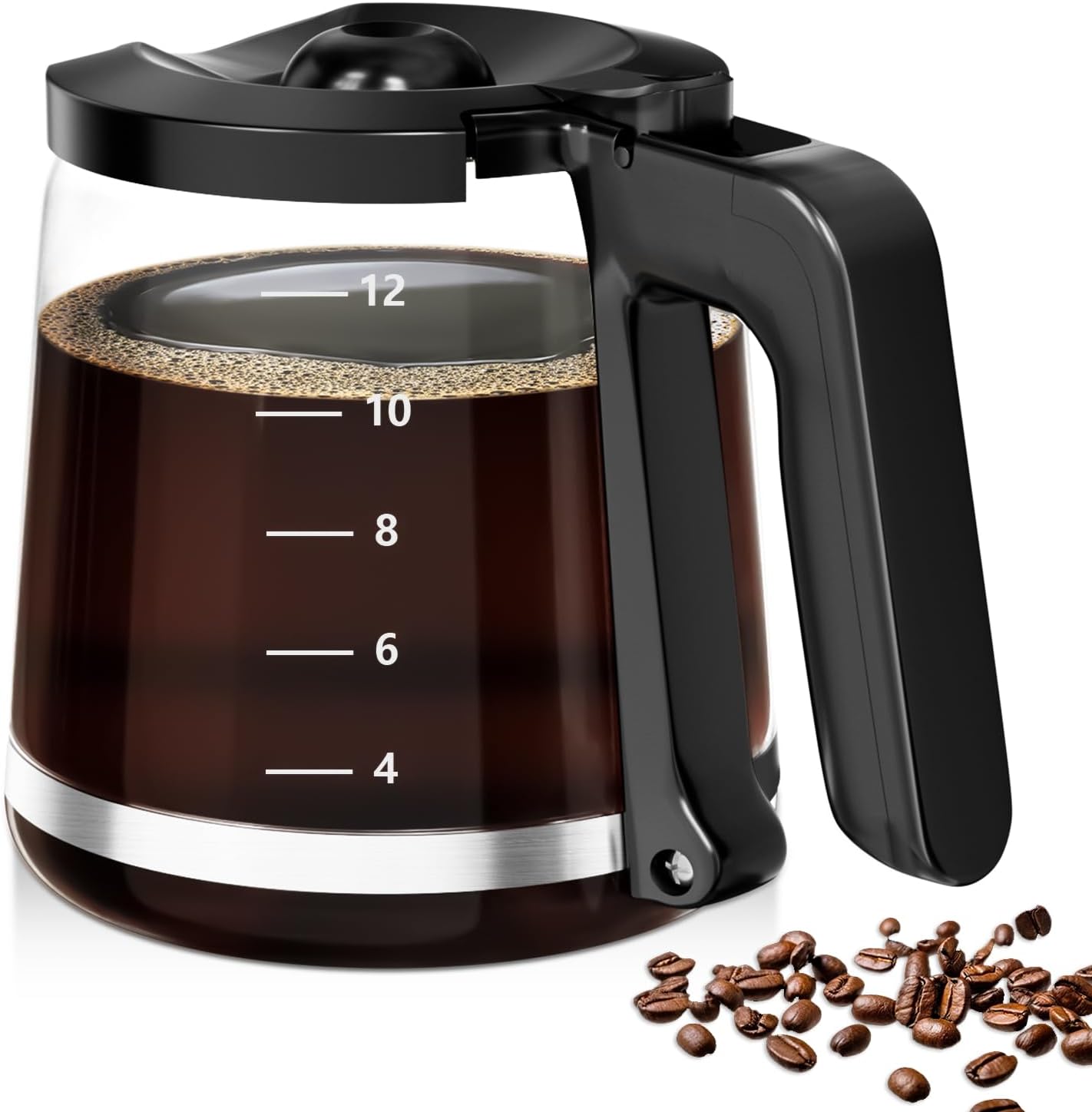 Sturdy Handle Glass Carafe Replacement for Mr. Coffee