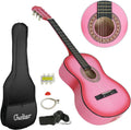 Beginner Pink Acoustic Guitar Bundle - Perfect for Kids/Youths!
