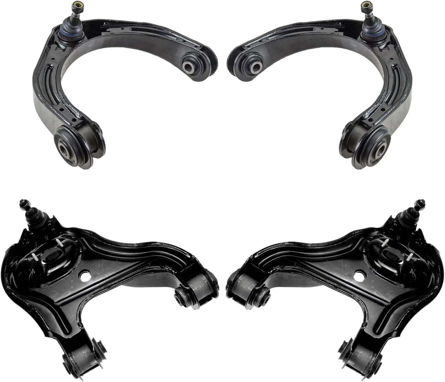 TRQ 4 Piece Control Arm Ball Joint Kit for Dodge Ram 2wd
