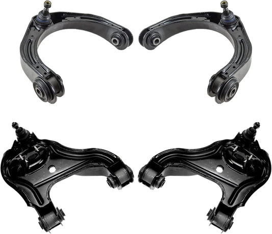 TRQ 4 Piece Control Arm Ball Joint Kit for Dodge Ram 2wd