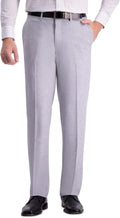 J.M. Haggar Mens 4-Way Stretch Straight Fit Flat Front Dress Pant best