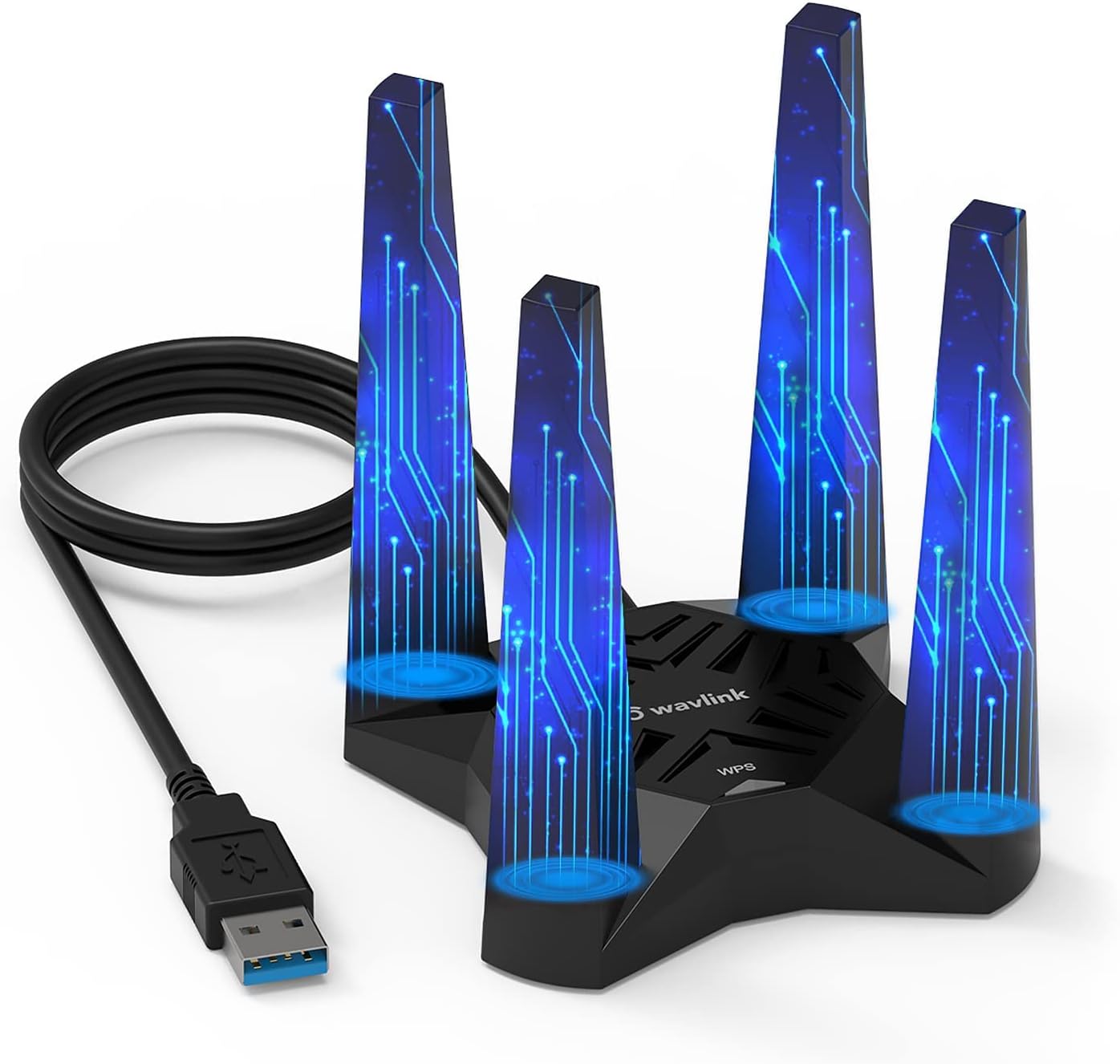 USB WiFi Adapter for Desktop PC - AX1800 WiFi 6 Performance