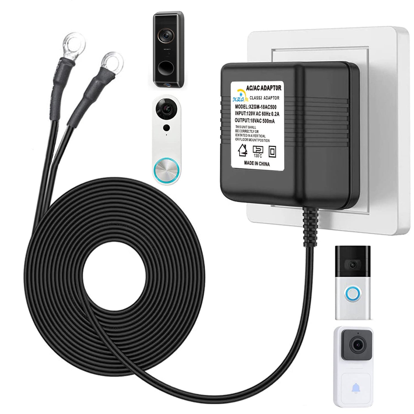 High-Power Compatibility Transformer for Video Doorbells