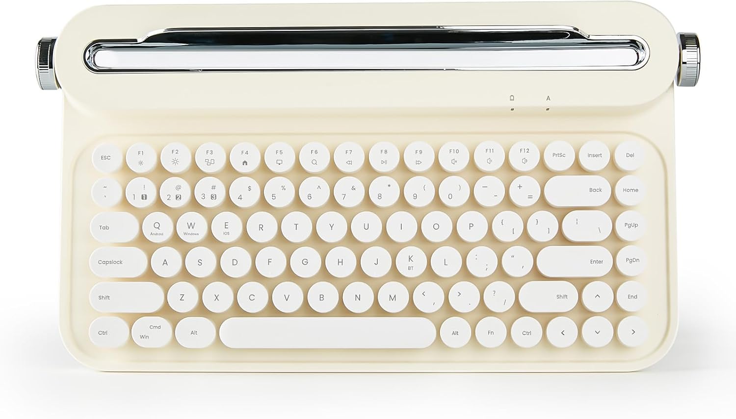 YUNZII B305 Wireless Typewriter Keyboard: Retro Bluetooth Aesthetic