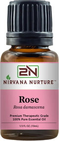 Rose Essential Oil 100% Pure Premium Therapeutic Grade - Relaxation