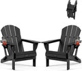 MUCHENGHY Folding Adirondack Chairs for Relaxing Outdoor Comfort