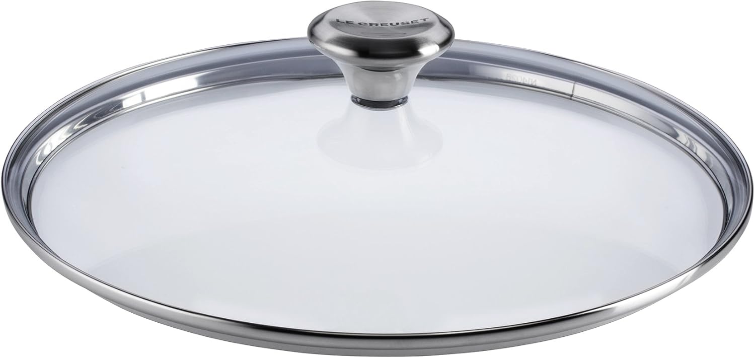 Le Creuset Signature Glass Lid for 11 inch Cookware - Durable Design