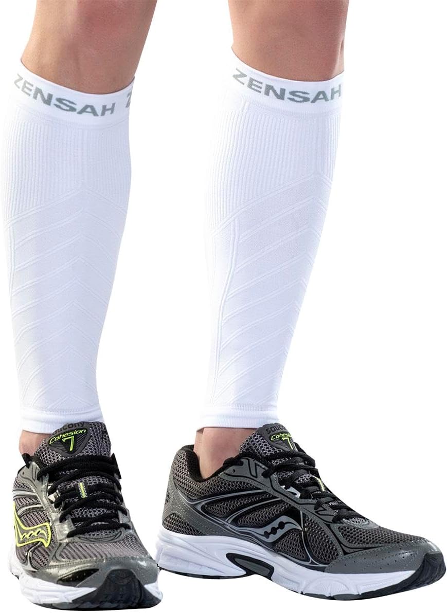 Zensah Running Leg Compression Sleeves for Shin Splint Relief