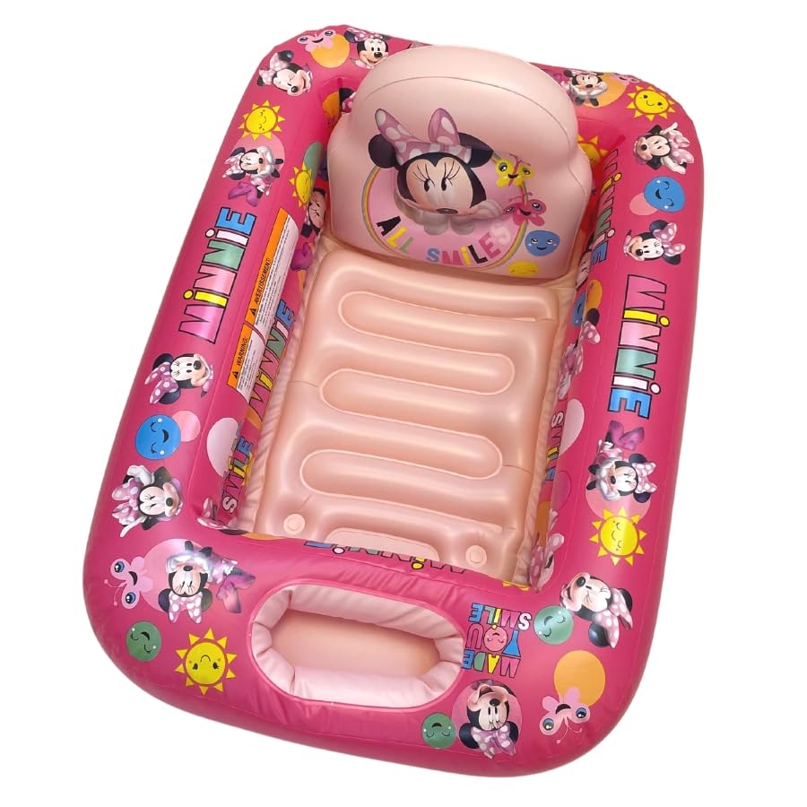 Disney Minnie Mouse Fabulous Inflatable Baby Tub - Splish Splash Fun!