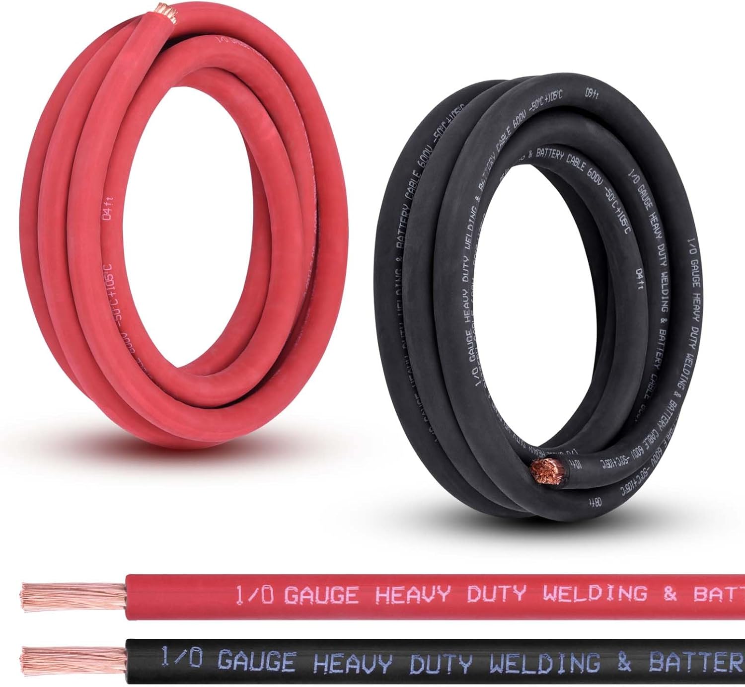 1/0 Gauge Battery Cable for Automotive, Solar, and Generators