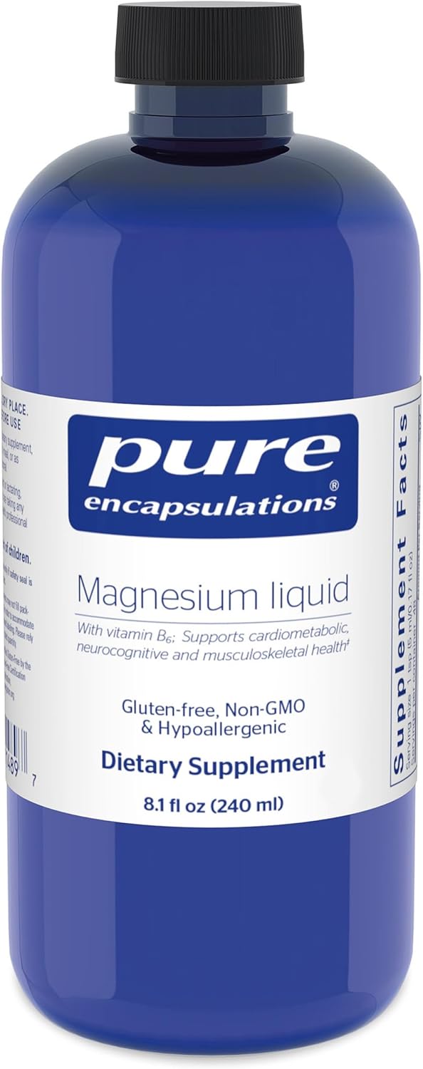 Pure Encapsulations Magnesium Liquid for Musculoskeletal Health