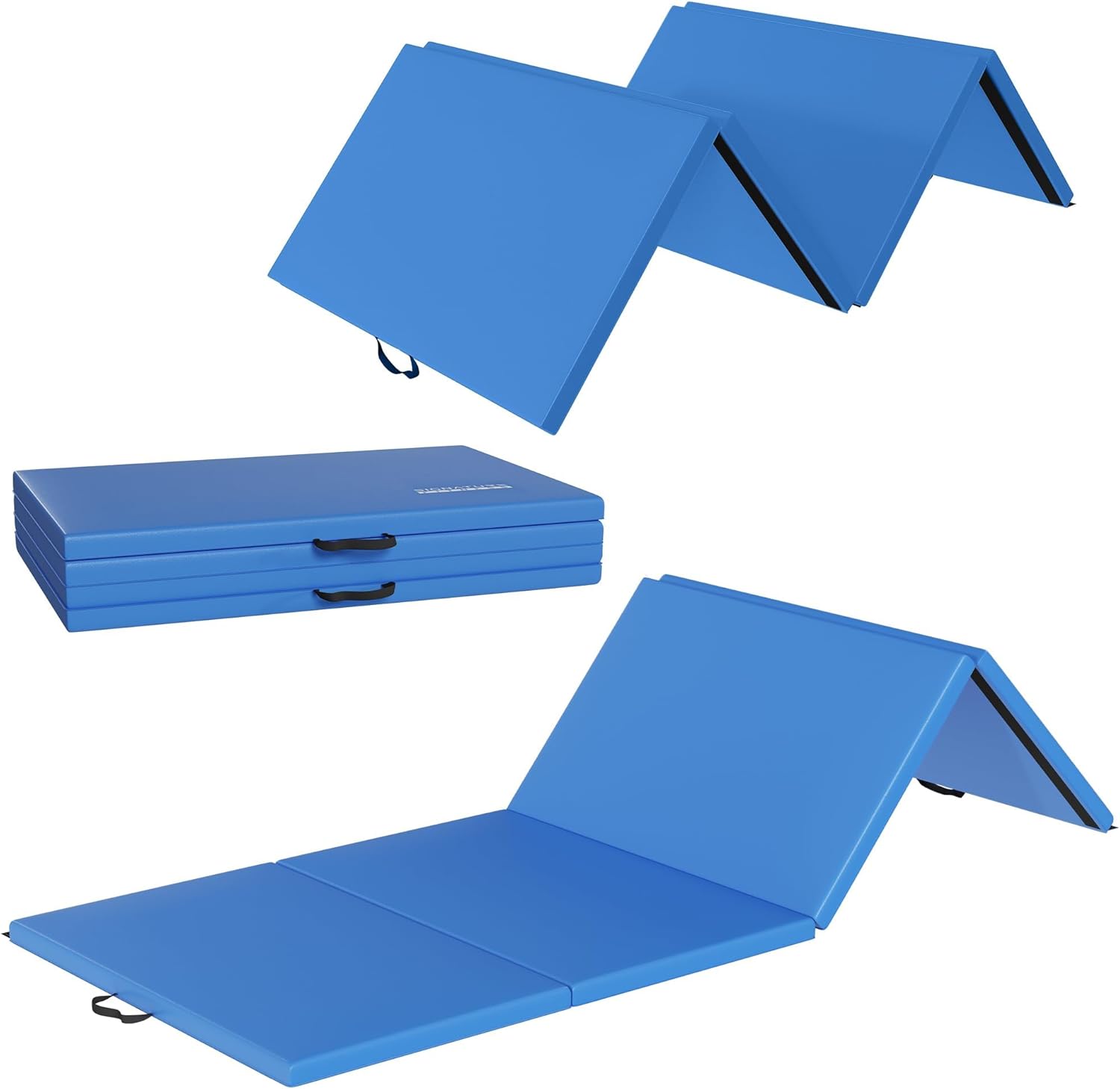 Folding Exercise Gymnastics Mat for Home Gym and Yoga Use