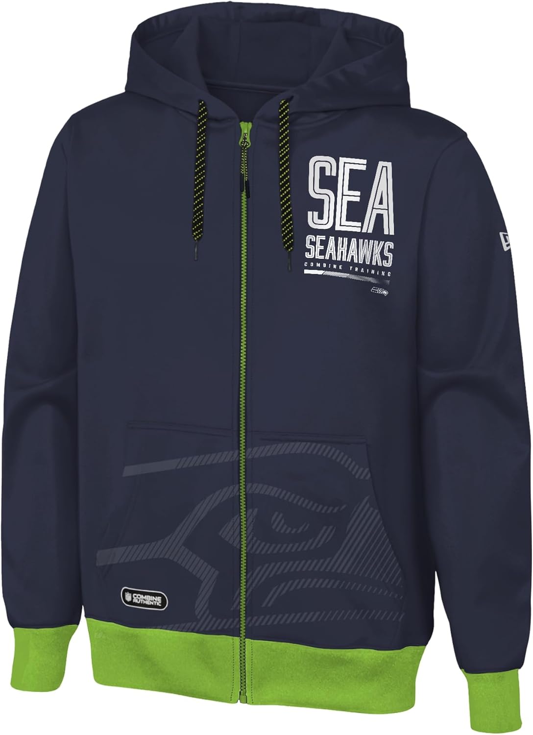 Outerstuff NFL Men's Drop Back Team Colors Fleece Hoodie