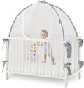 Baby Crib Tent Safety Net with Strong Zippers for Protection