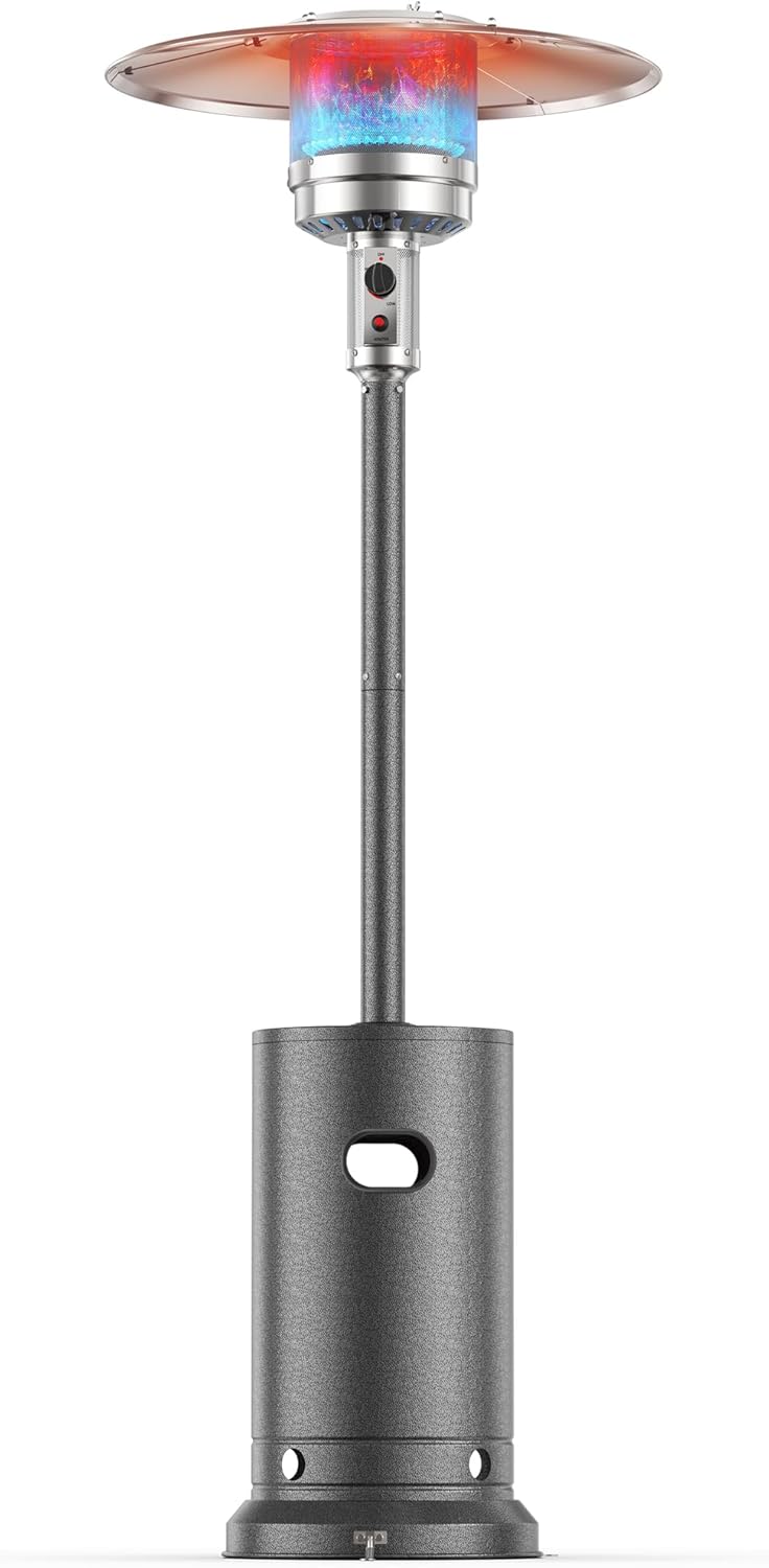 Sersper 48,000 BTU Patio Heater: Mobile & Durable
