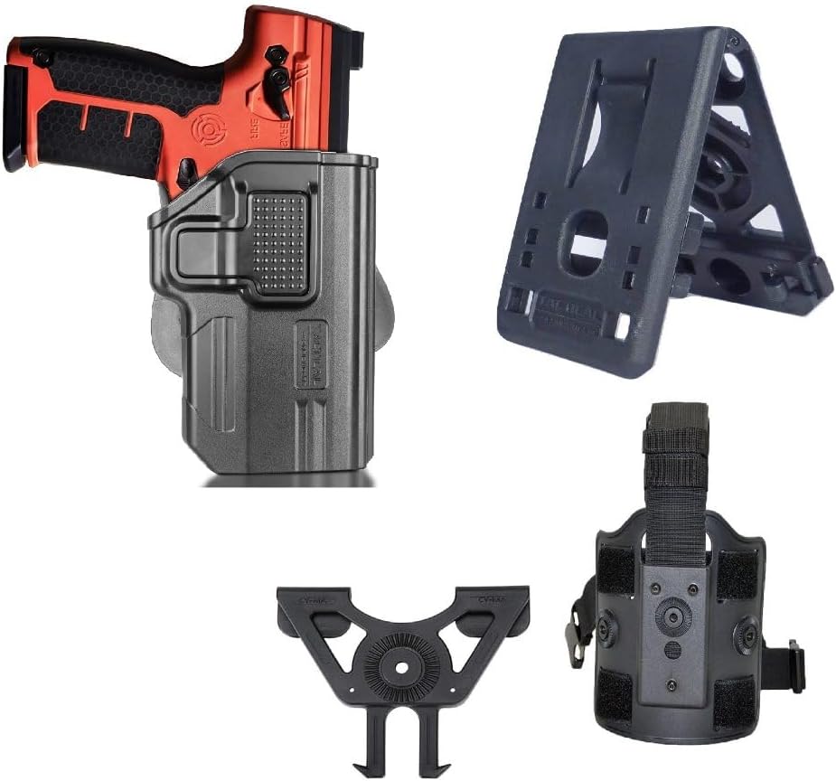 Tactical Scorpion Gear Polymer Paddle Holster for Byrna Launchers