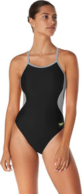 Speedo Womens Swimsuit One Piece Prolt Flyback Solid (Style SZYS)
