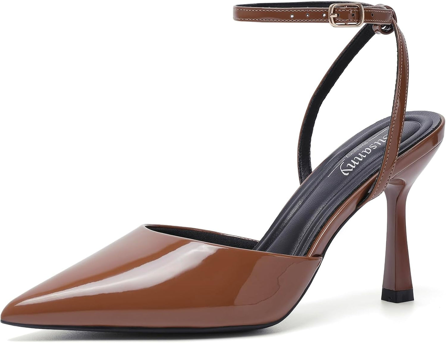 Stiletto Closed Pointed Toe Heels for Women by Susanny