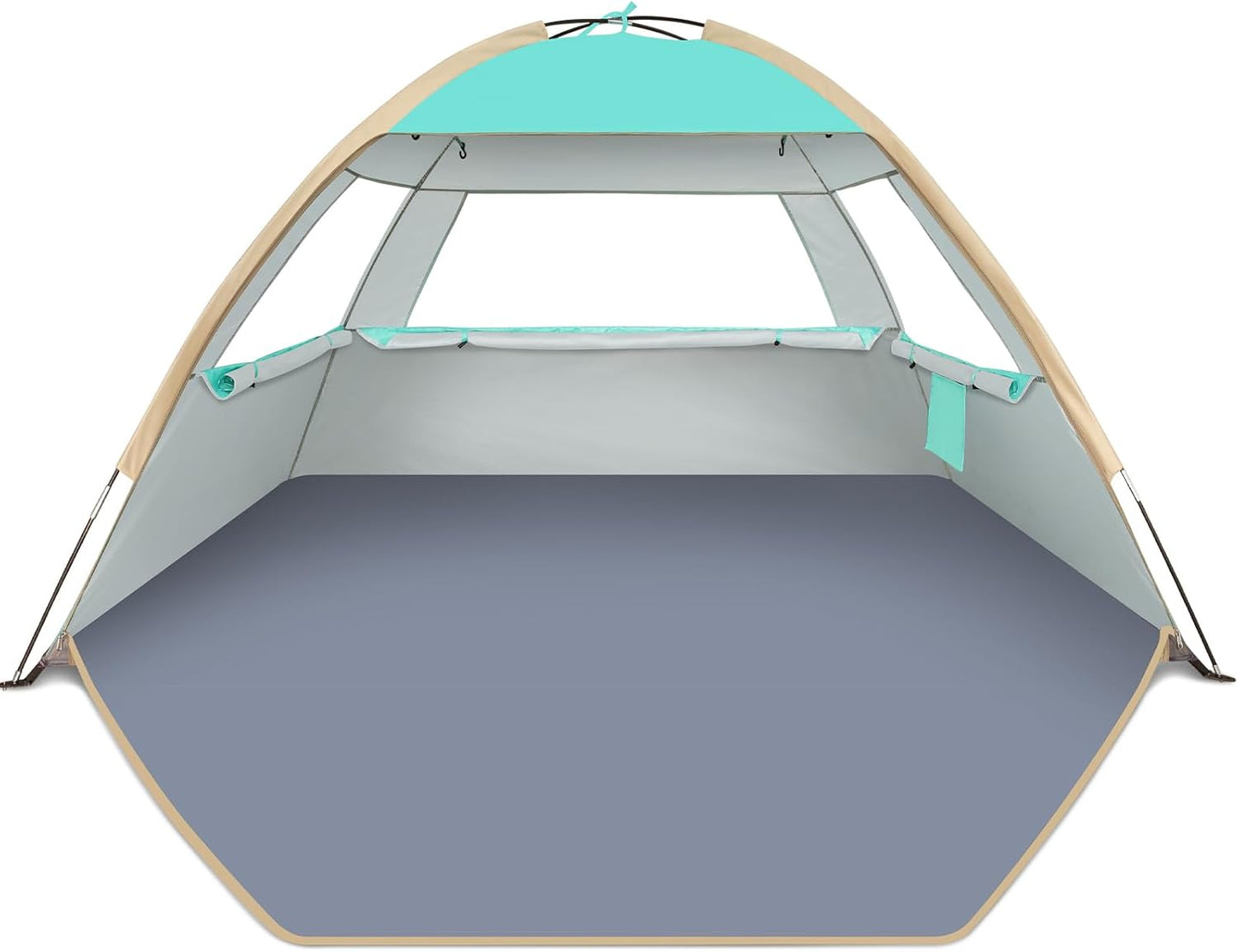Gorich Beach Tent Sun Shelter for 3-10 Person with UV Protection