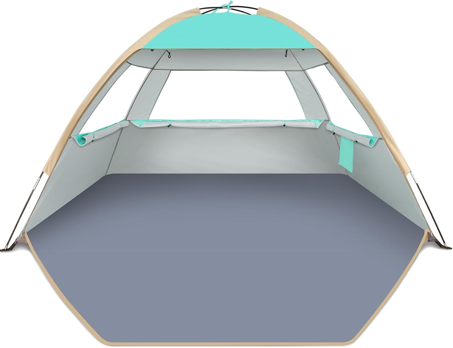 Gorich Beach Tent Sun Shelter for 3-10 Person with UV Protection