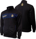 Icon Sports Official Real Madrid CF Track Jacket - Team Crest Style