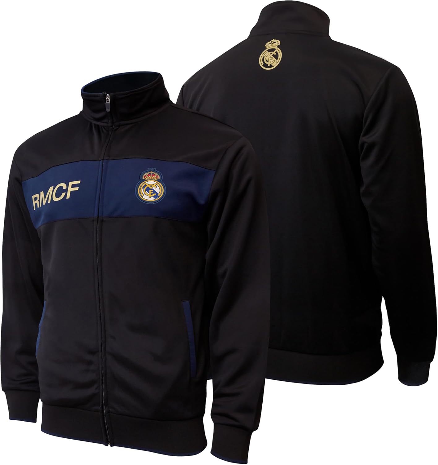 Official Real Madrid CF Track Jacket - Unisex Adult Wear