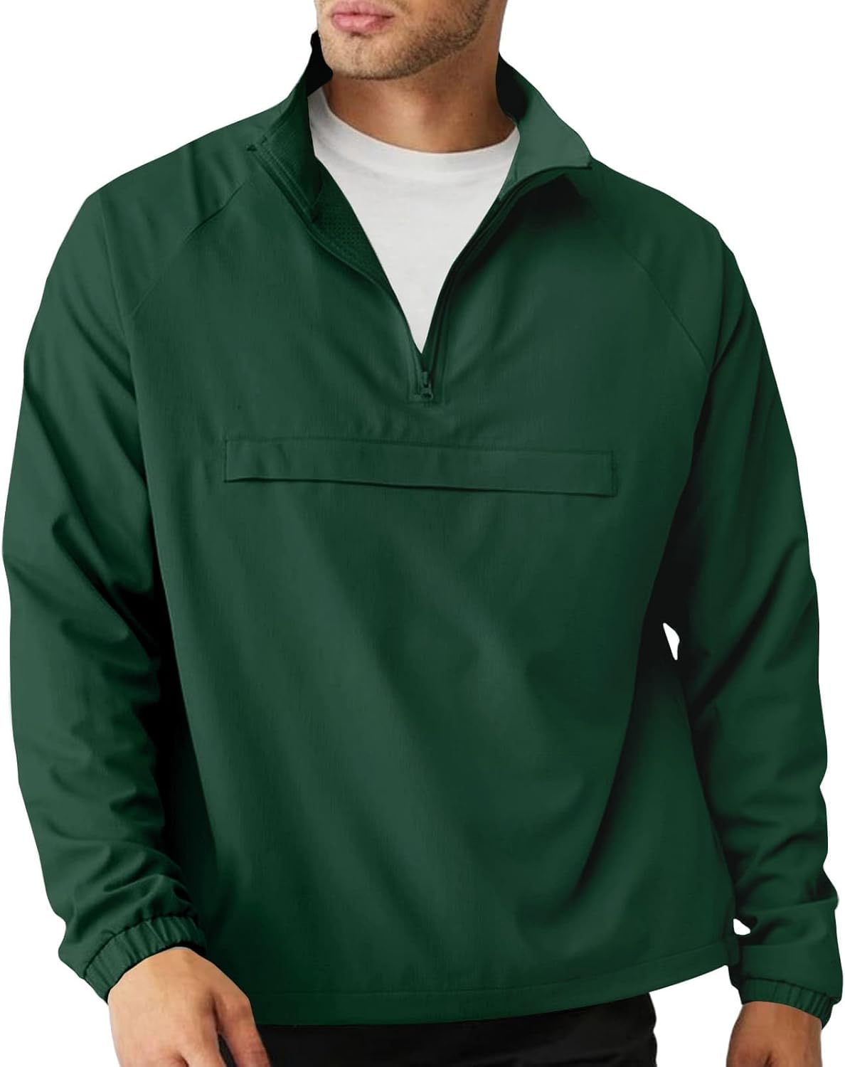 SEGANUP Men's Lightweight Quarter Zip Pullover for Golf and More