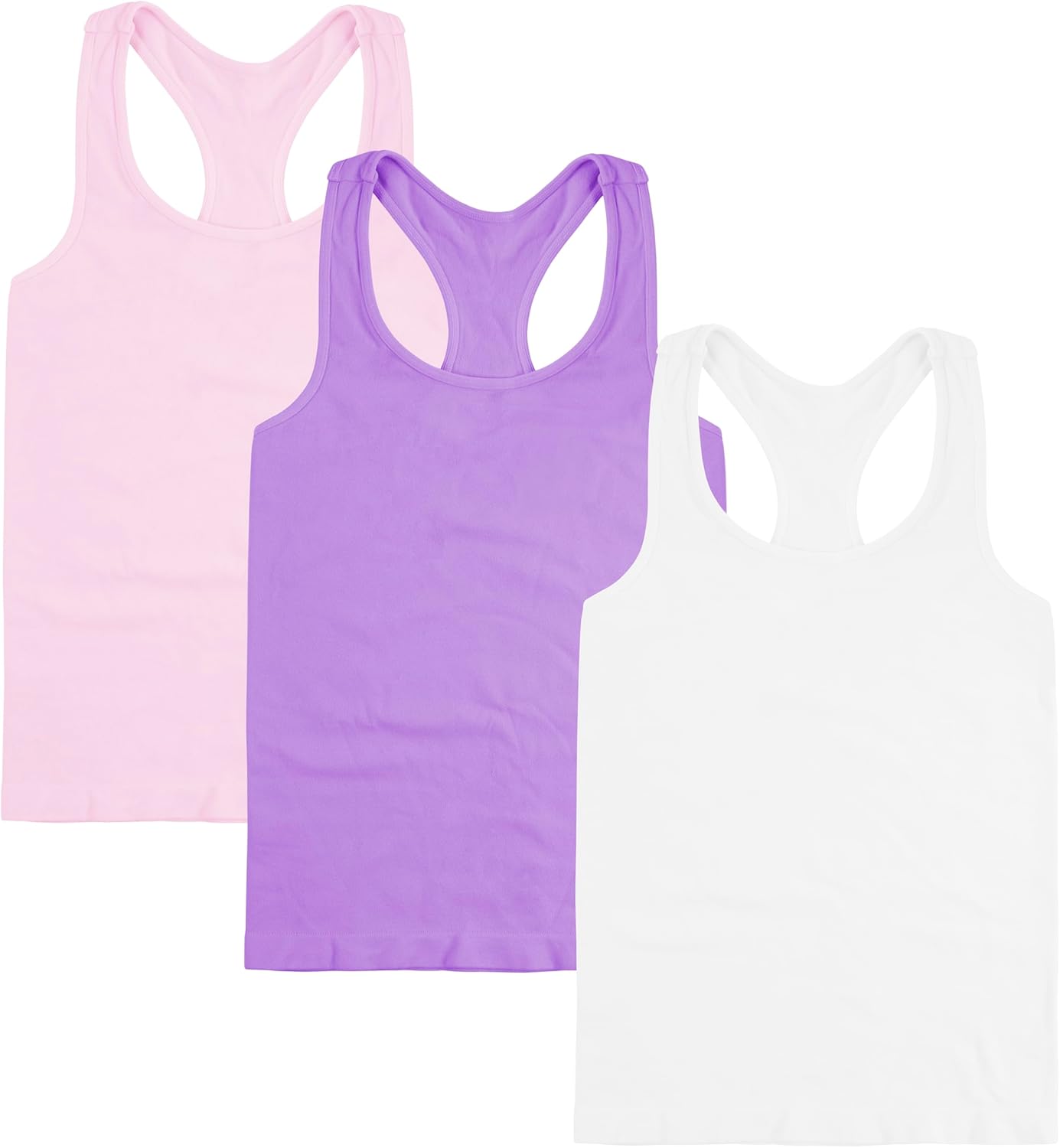 Kurve Premium Girls Seamless Supersoft Racerback Tank Top