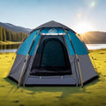 HEWOLF 4 Person Quick Setup Waterproof Tent