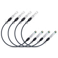 ipolex 10G SFP+ Twinax DAC Cable 0.25m 4 Pack - Cost Efficient 10Gbps