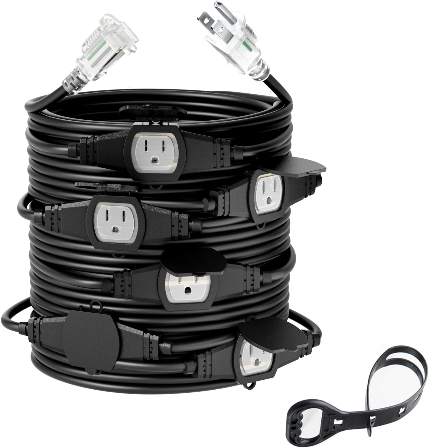 50FT 12 Gauge Outdoor Power Extension Cord for All Needs