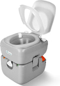 Portable Toilet 5.8 Gallon Travel RV Potty - Durable, Large Capacity