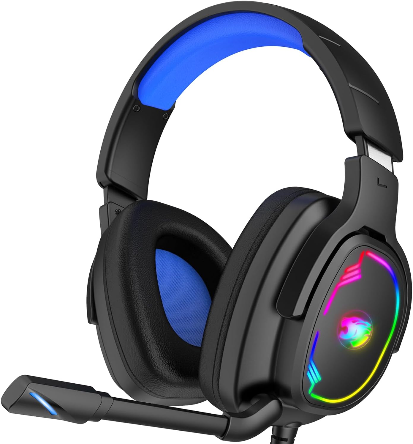 Immersive Gaming Headset with Noise Canceling Mic
