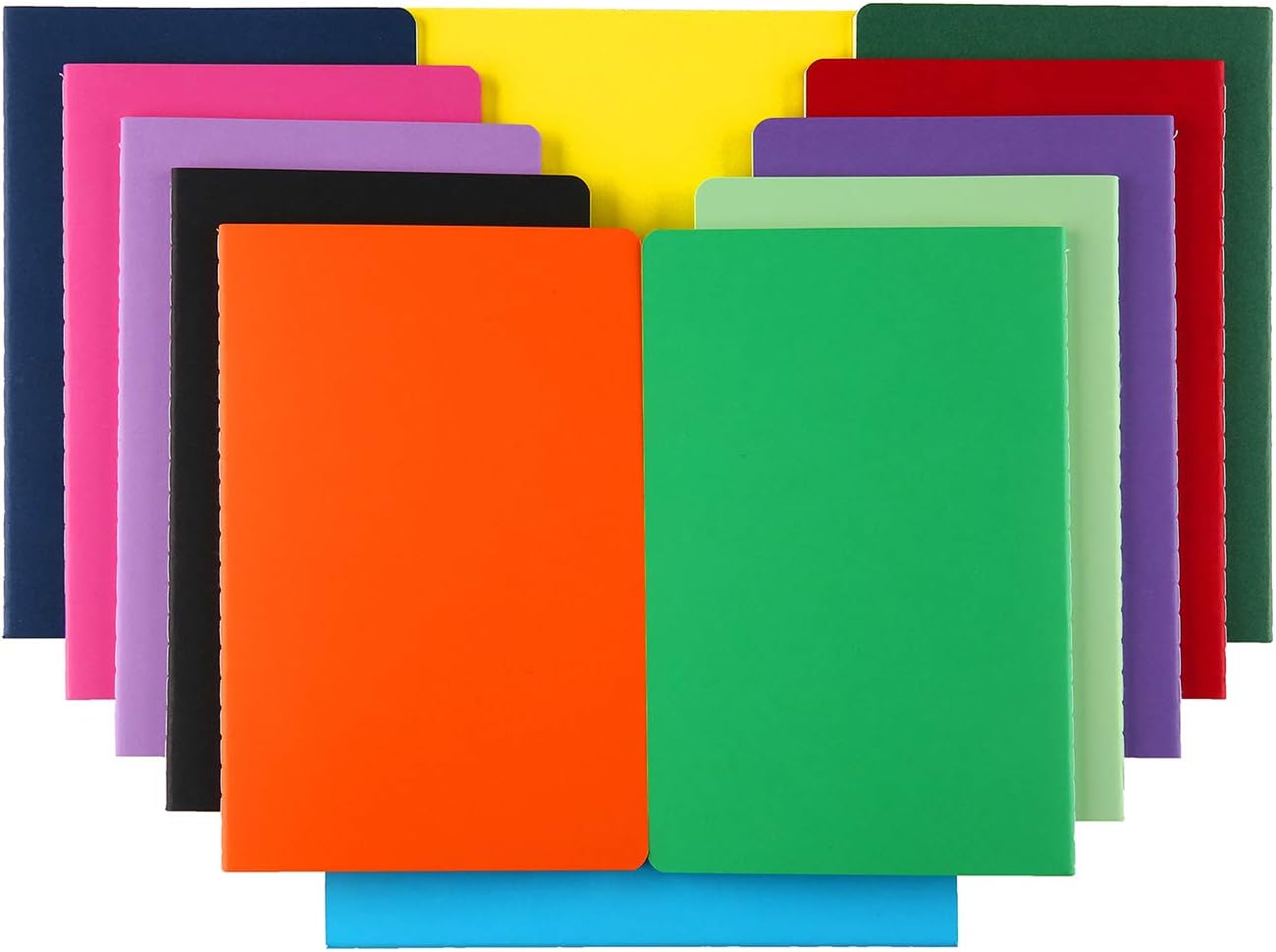 Large Colorful Blank Notebook Journals for Travelers and Students