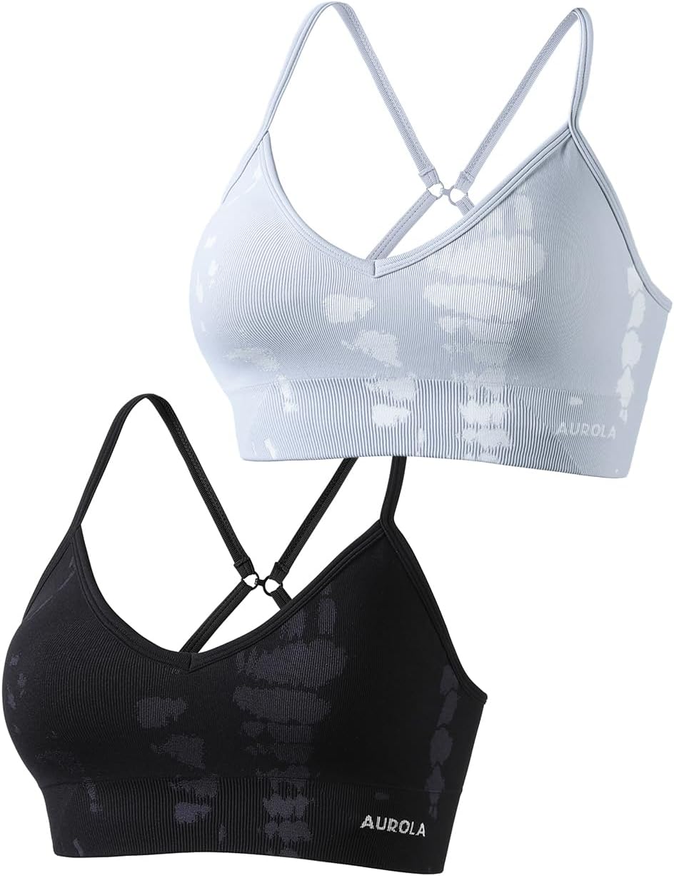 AUROLA Serpent Seamless Sports Bras for Women - Stylish Comfort