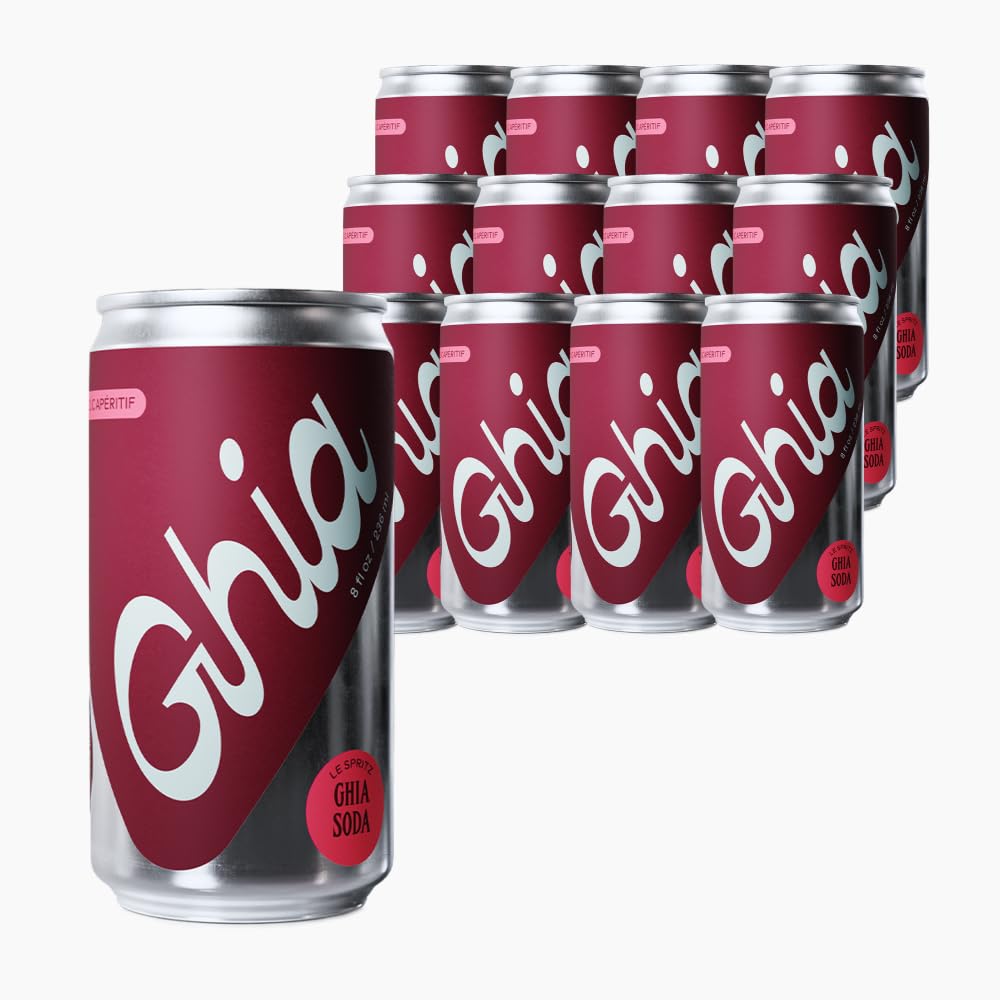 Ghia Non-Alcoholic Le Spritz 12-Pack Canned Mocktail Mixer