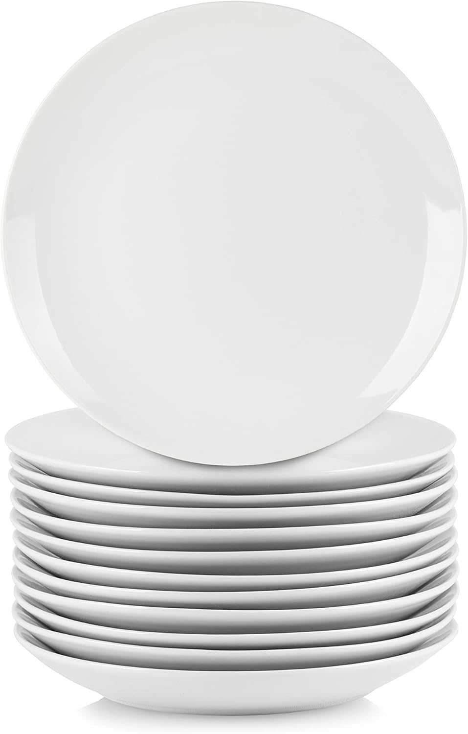 10 Strawberry Street 7.5 in Coupe Salad/Dessert Plates Set of 12