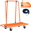 3000 lbs Heavy-Duty Panel Dolly with 45.28in x 21.85in Deck - Stable