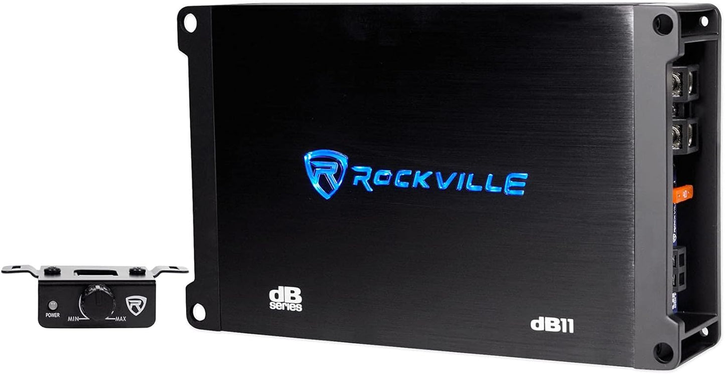Rockville dB11 Class-D Car Amplifier for Powerful Audio Performance