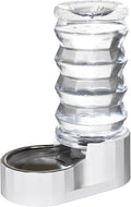 Automatic 8L Pet Waterer Gravity Stainless Steel Water Dispenser
