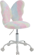 Butterfly Kids Desk Chairs for Girls - Adjustable Study Chair