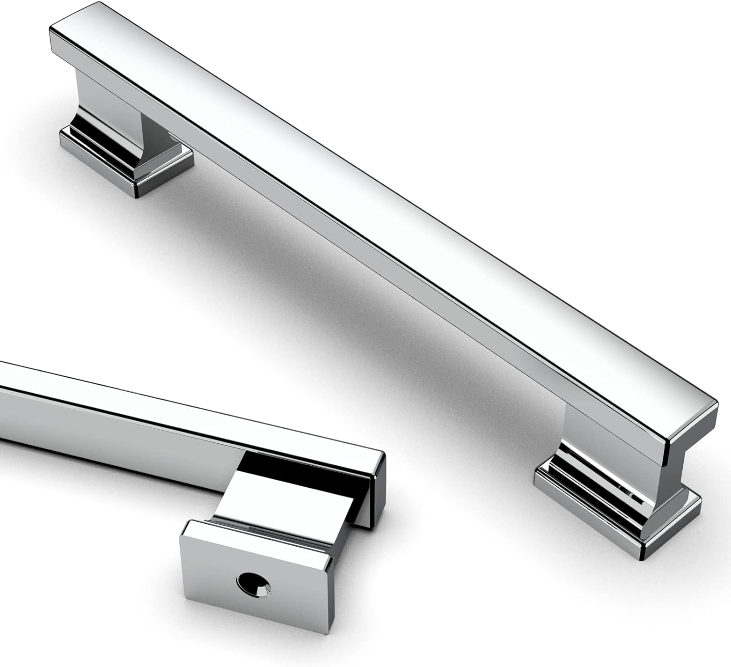 Polished Chrome Kitchen Cabinet Handles for Stylish Upgrades