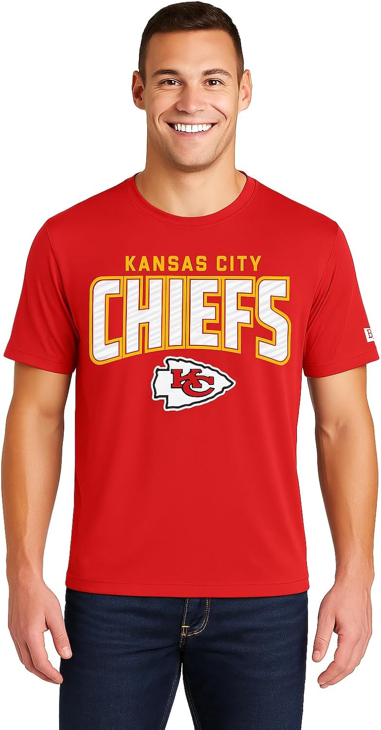 Zubaz NFL Teams Men's Short Sleeve T-Shirt for Game Day Fun